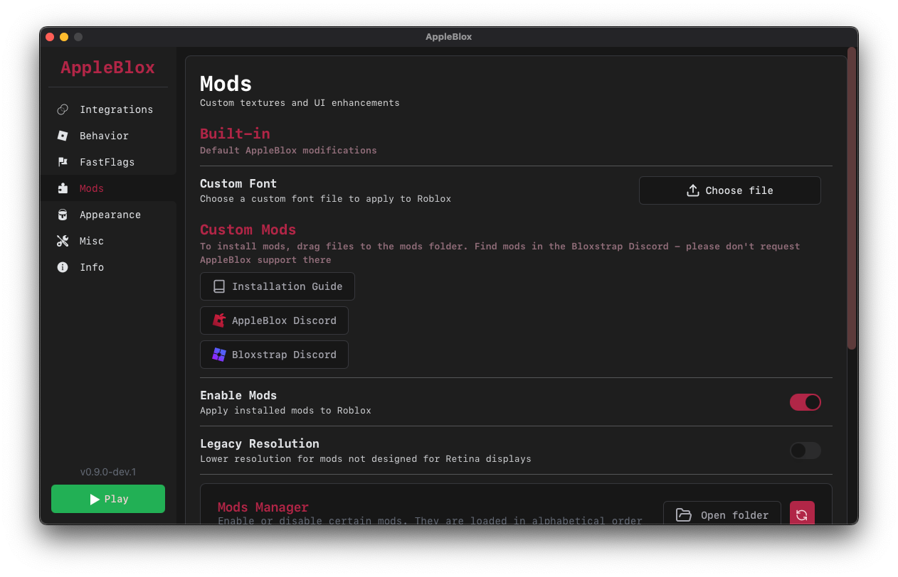 AppleBlox Preview 5